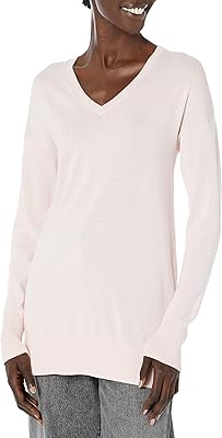 Amazon essentialspull light tunic with long sleeves and V -neck for women (available in large size), light pink, medium.. From essentials to electronics, DIAYTAR Nigeria ships your order in no time.