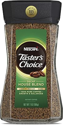 Instant decaféinated coffee nescafe testing's choice (home mixture, 7 oz).. DIAYTAR NIGERIA brings the marketplace home to you with affordable prices and delivery in 5-8 days.