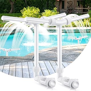 Fountain of fun and fun pool water, cascade design, adjustable fountain that adapts to most garden decorations, 1.5 "above the floor (2 in 1 style).. Experience the DIAYTAR difference with our vast product selection and delivery within 5-8 days.