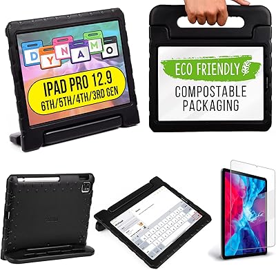 Official Cooper Dynamo case for iPad Pro 12.9 for children | Children's test case for iPad Pro 12.9 5th generation, Apple iPad Pro 12.9 4th generation, iPad Pro 12.9 3rd generation, iPad 12.9 Pro Case.. Experience shopping without compromise at DIAYTAR NIGERIA, with vast selection and quick delivery.