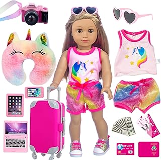 Zvio 23 pieces of 18 -inch doll's clothing and accessories -.. DIAYTAR NIGERIA: Your trusted marketplace that combines variety, affordability and reliable shipping.