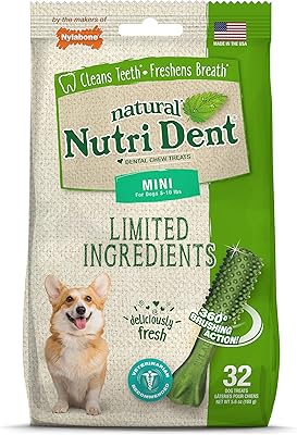 Small Nylabone Nutri-Dent Fresh Breath bag for dogs (up to 10 pounds) 32 units.. Experience hassle-free shopping with DIAYTAR NIGERIA's user-friendly platform and prompt delivery service.