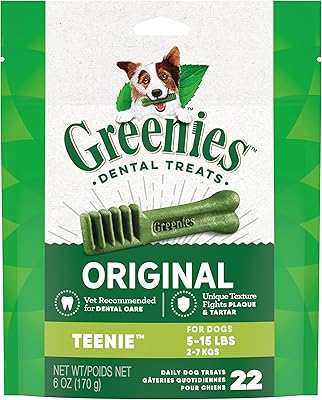 Greenie's tiny dental treats for dogs, pack of 6 oz (22 treats).. DIAYTAR NIGERIA combines extensive product options with budget-friendly prices, delivered in 5-8 days.
