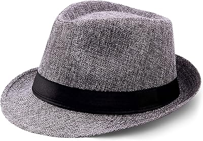 Fedora hat in straw for men, Panama Trilby, Short Summer Suns Hat, one waist.. DIAYTAR NIGERIA connects you with endless possibilities through our affordable e-commerce platform.