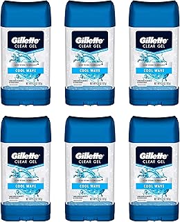 Gillette Antisudorific/Cool Wave Clear deodorant, 4 Oz (package of 6).. Experience the DIAYTAR difference with our vast product selection and delivery within 5-8 days.