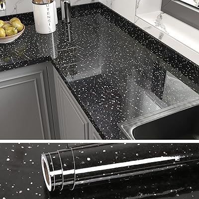Veelike Paper Contact In Galaxy Black Galaxy For Comptoirs Waterproof Countertops to Take off and Paste.. DIAYTAR NIGERIA: Bringing affordable shopping solutions with a diverse product catalog delivered nationwide.