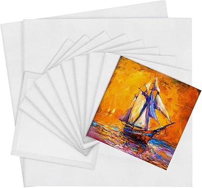 Alcoho 12 pieces of Multi-Panneal artists, creative paintings on virgin canvas to paint on canvas, set of painting on a virgin canvas.. Everything you want, delivered fast — DIAYTAR Nigeria does it better.