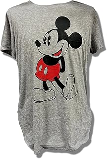 Classic gray shirts with mickey mouse for women, super soft Disney shirt, souvenir gift, adult sizes, gray.. DIAYTAR NIGERIA brings the joy of affordable shopping to your fingertips with delivery in less than 8 days.