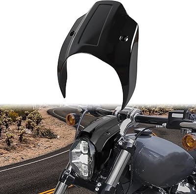 Veisutor front lid in brilliant black aluminum for Harley Breaker, aluminum head covering kit for Harley Davidson Softail Break 2018-2020 Accessories.. Join thousands of satisfied shoppers on DIAYTAR Nigeria.