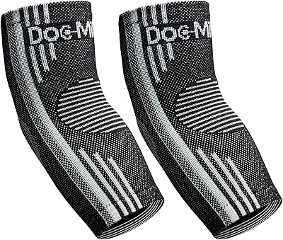 Doc Miller Coude Compression Brace Sleeve (pair) Support for tennis Elbow tendonitis relief of Halterophilia Halterophilia Gym Exercise For Men Women (Gray, Grand).. DIAYTAR NIGERIA brings the nation's largest product catalog to your doorstep at prices you'll appreciate.