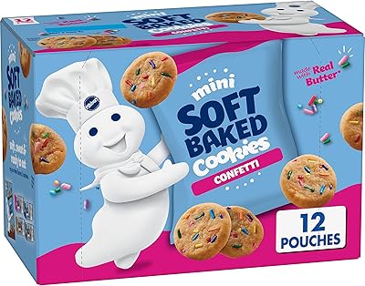 Mini soft cookies pillsbury, confetti, snack bags, 12 ct.. Your comprehensive marketplace awaits at DIAYTAR NIGERIA with affordable prices and reliable delivery times.