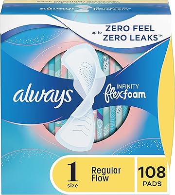 Always Infinity Pads For Women Size 1 Regular absorption multiple package with wings.. DIAYTAR NIGERIA delivers happiness in 5-8 days with our affordable and diverse product range.