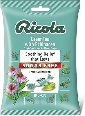 Ricola cough drops with echinacea and green tea.. Experience the ultimate in shopping convenience with DIAYTAR NIGERIA's vast catalog and 5-8 day delivery.