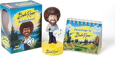 Bob ross bobblehead : avec son !.. DIAYTAR NIGERIA: Where smart shoppers find everything they need at prices they can afford.
