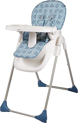 Small Evenflo high chair of Vava 6-36 meters retro blue.. Shop for less and receive more with DIAYTAR NIGERIA's expansive e-commerce platform and nationwide delivery.