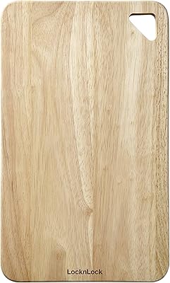 Lock N Lock Hckd015, size S - 350 x 210 12 mm, brown, hevéa wood.. DIAYTAR NIGERIA: Your trusted marketplace that combines variety, affordability and reliable shipping.
