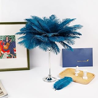 Natural white ostrich feathers castwave 10 pieces size 30-35 cm for decuration.. Discover a new way to shop with DIAYTAR NIGERIA's comprehensive marketplace and quick delivery options.
