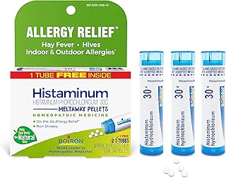 Boiron Histaminum Hydrochloricum 30c (pack of 3 tubes 80 tablets) Homeopathic medicine to relieve allergies.. DIAYTAR NIGERIA delivers what you want at prices you'll love, all within 5-8 days nationwide.