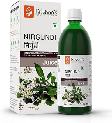 Krishna Nirgandi Swaras - 500 ml | natural analgesic | promotes the health of joints and bones.. DIAYTAR NIGERIA: Redefining online shopping with unbeatable prices and consistent delivery times.
