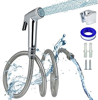 SHATTAF spray set for TAHIRA 6 room toilet shower.. DIAYTAR NIGERIA brings affordable shopping to every Nigerian home with delivery in just 5-8 days.