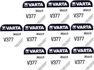Varta button batteries 377 SR626SW (package of 10, v377).. Experience the satisfaction of affordable shopping with DIAYTAR NIGERIA's nationwide 5-8 day delivery.