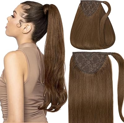 Caliee 14 inches Extensions of Human Hair Horse Horse 4 Brown Middle 70g 100% Human Hair Remy wrap around the ponytail in right ponytail compla.. DIAYTAR NIGERIA brings the marketplace to your home with budget-friendly prices and nationwide delivery.