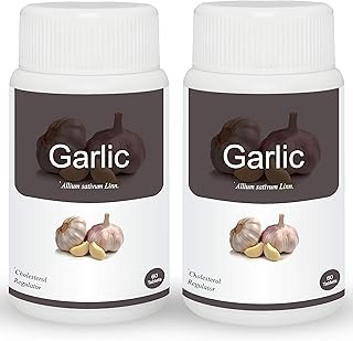 Garlic tablets essential to 500 mg herbs - 60 tablets (pack of 2).. DIAYTAR NIGERIA makes quality accessible with low prices and reliable 5-8 day nationwide delivery.