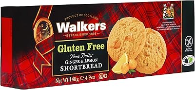 Pure butter shortbread with ginger and gluten -free lemon, 140 g.. Thousands of items at your fingertips — DIAYTAR Nigeria makes it happen.