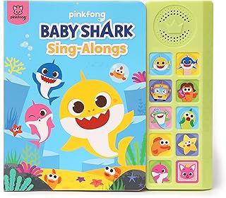 Baby Shark singing vocal book with 10 buttons | Learning and teaching games.. Discover the perfect balance of selection and value with DIAYTAR NIGERIA's nationwide delivery service.