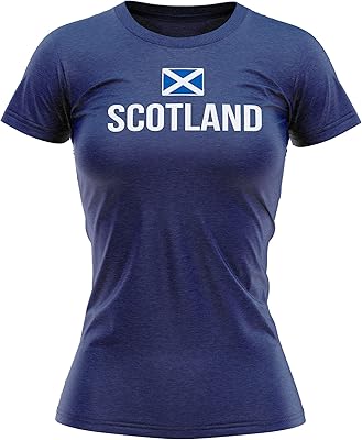 Football jersey for Scotland Woman T-shirt Scottish Flag Gifts The League.. You shop, we deliver — quick and easy with DIAYTAR Nigeria.