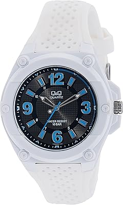 Q & Q relaxed watch for men, analog, rubber - VR50J005Y.. DIAYTAR NIGERIA: Where every shopping need is fulfilled with affordable prices and nationwide shipping.