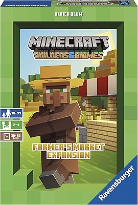 Extension set Ravensberger Minecraft Builders and Beams Farmers Market - Strategic board game for children aged 10 and over (extension).. Discover endless possibilities with DIAYTAR NIGERIA's comprehensive catalog and reliable delivery service.
