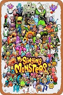 Metal banner Kids My Singing Monster: Monster Medley 8.. Shop confidently with DIAYTAR NIGERIA's vast product range and budget-friendly nationwide shipping.