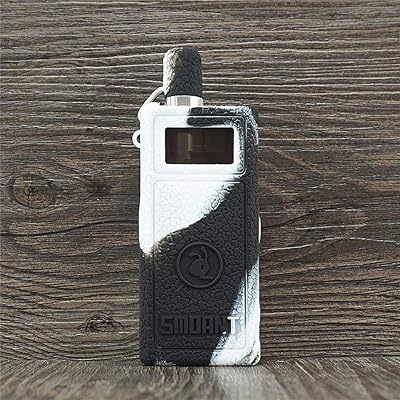 Textured ONEN Silicone shell for Smonet Passito Vape Pod 1100MAH, durable non -slip protective cover, leather sticker (black and white).. Shop smarter with DIAYTAR Nigeria — affordable prices and a wide product range delivered in just 5 to 8 days.