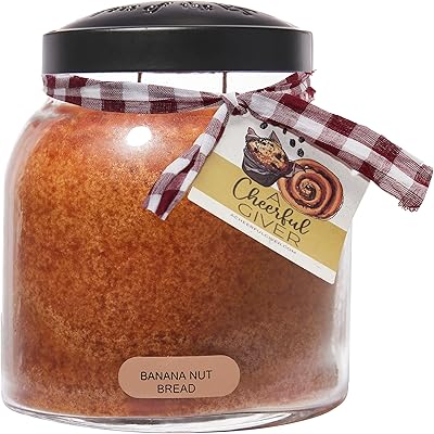 Scented candle in glass pot - 963.9 oz candle with real lid and perfume made in the United States - Collection Cheerful Giver Light Keeper.. Transform your shopping experience with DIAYTAR NIGERIA's vast product selection delivered at unbeatable prices.