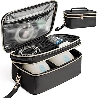 Portable breast pump bag, compatible with Elvie and Willow breast pumps, mini portable bag for working mom, breast pump accessories, bags of milk.. DIAYTAR NIGERIA: Redefining e-commerce with affordable prices and reliable nationwide shipping.