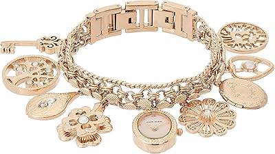 Quartz watch for women Ann Klein, analog display and stainless steel bracelet - 108096RMCH model.. DIAYTAR NIGERIA brings the market to your screen with thousands of affordable products delivered to your door.
