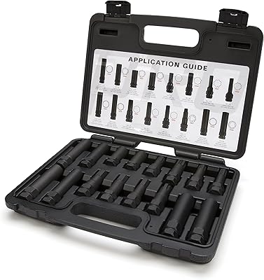 Steelman PRO - 78537 Set of 16 locking keys for auto mechanics, assortment of flat keys and hexagonal stars with fine wall/extra long to avoid damaging the wheels, hexagonal heads.. Be part of Nigeria’s most trusted online shopping experience — DIAYTAR Nigeria.