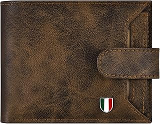 GIOVANNI men's imitation leather portfolio with removable card slot (GVN-BRWFTBL), brown, m, relaxed.. Discover why thousands choose DIAYTAR NIGERIA for affordable products delivered in less than a week.