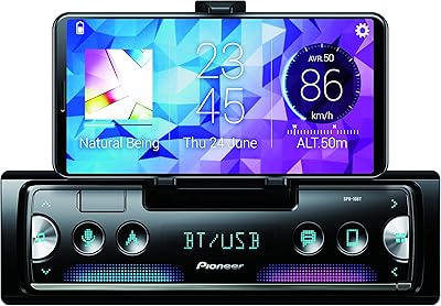 Automatic multimedia receiver Pioneer SPH-10BT (Black, Silver, 1Din, 200W, Canal 4.0, 50W, Android, iOS).. Experience the ease of modern shopping with DIAYTAR NIGERIA's diverse marketplace delivered promptly.