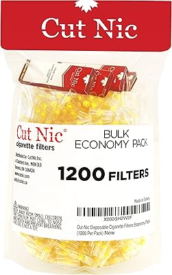 Distable cigarette filters cut -nic at 4 holes - high value package (1,200 per package).. From office supplies to fashion — DIAYTAR Nigeria brings it fast.