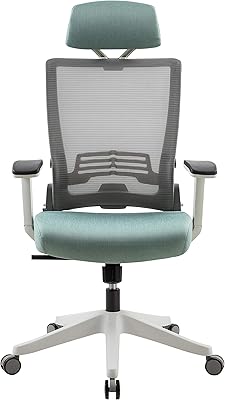 Kiko ergonomic folding chair for navodesk desktop and computer (light green).. Shop smarter with DIAYTAR NIGERIA's diverse marketplace and budget-friendly nationwide delivery.