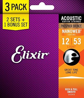 Acoustic guitar Fracture® Phosphor Bronze 16545 with Nanoweb® coating 3 package.. Browse endless categories on DIAYTAR Nigeria — your items delivered in just days.