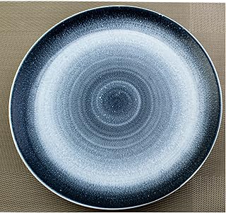 Interactive scandi plain plate shallow in tender porcelain 27 cm, blue, white/blue, CHP-1126-250.. Your shopping aspirations fulfilled at DIAYTAR NIGERIA with competitive prices and reliable delivery.