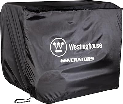 Westinghouse WGEN generator cover - Universal adjustment - for portable Westinghouse generators up to 9,500 watts.. DIAYTAR NIGERIA redefines convenience with our vast product selection and swift nationwide delivery.