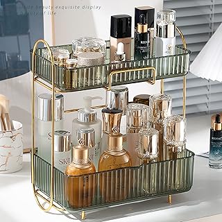 U-Home Bathroom Organizer at 2 levels storage basket for furniture-lavabo with tray.. Transform your online shopping experience with DIAYTAR NIGERIA's affordable and diverse marketplace.