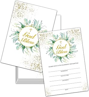 Baptism invitations with green invitation cards for prenatal celebration invitation to the first.. DIAYTAR NIGERIA: Revolutionizing how Nigerians shop with affordable prices and prompt delivery services.