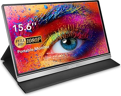 Portable monitor-Liebao Z1-Gamut (2021) 15.6 inch FHD 1080p USB High Color Computer Monitor C Monitor Ocular Care Meeting with HDMI Type C speakers for laptop, PC, Mac, Mobile, Xbox PS4 includes Smart Cover.. Transform your shopping experience with DIAYTAR NIGERIA's vast product selection delivered at unbeatable prices.