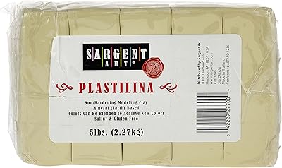 Modeling paste to sargent art paste, 5 lb, cream.. DIAYTAR NIGERIA: Your affordable gateway to thousands of products delivered within a week.