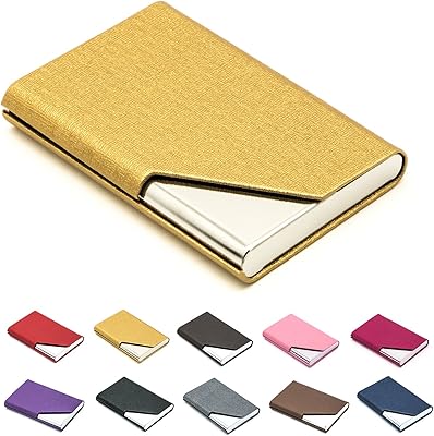 Superior quality PU leather visit holder and multi-card case.. DIAYTAR NIGERIA revolutionizes online retail with our vast selection and cost-effective delivery options.